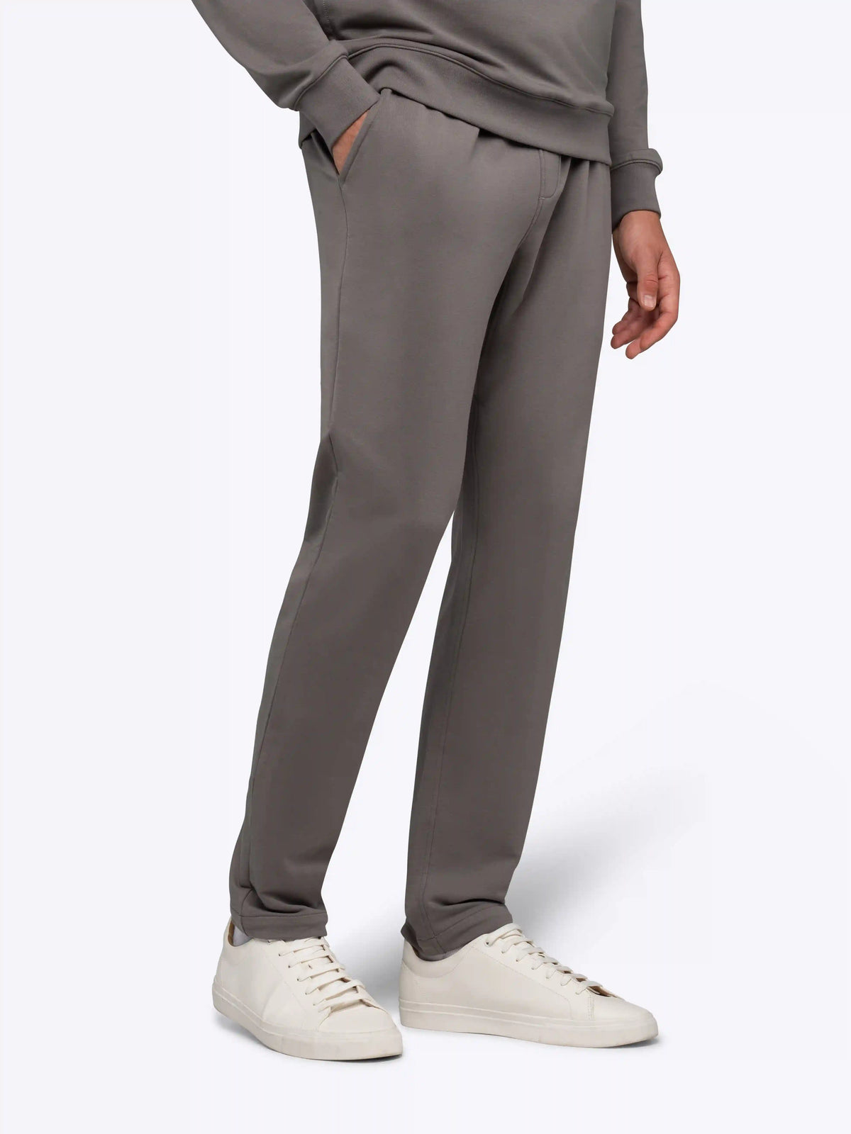 Hyperloop Straight-Leg Sweatpant | Charcoal Slim-fit