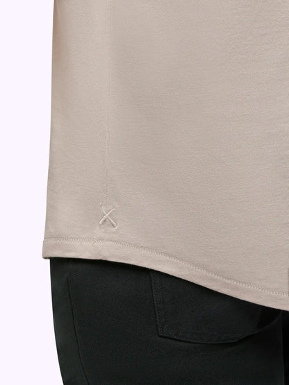 Featherlight Pima Tee | Ocean Storm Signature-fit