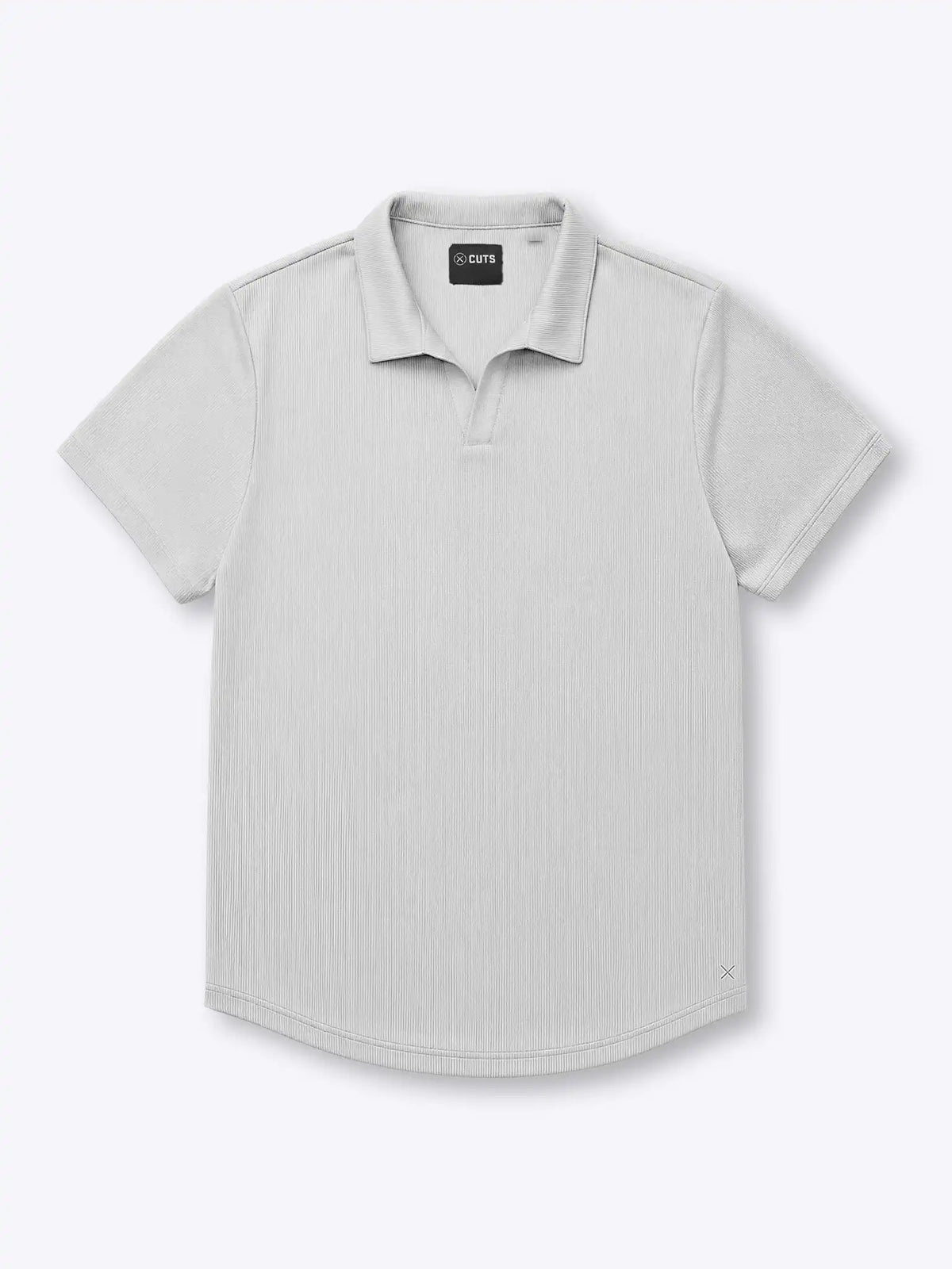 SoHo Ribbed Polo | Pacific Blue Signature-Fit