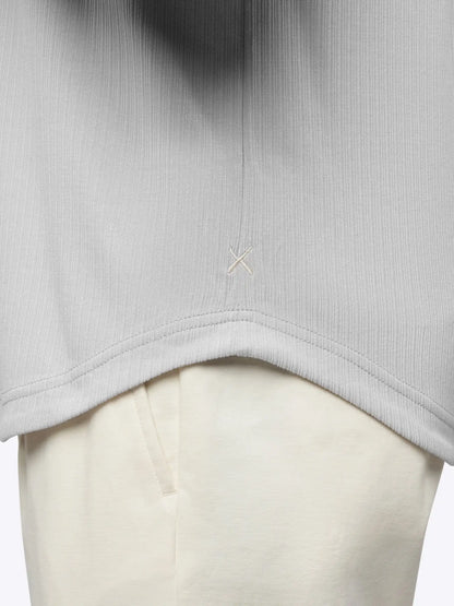 SoHo Ribbed Polo | Pacific Blue Signature-Fit