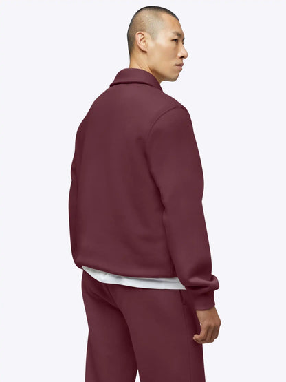 Divine Fleece Q-Zip | Obsidian Classic-fit