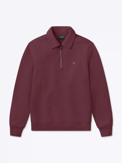Divine Fleece Q-Zip | Obsidian Classic-fit