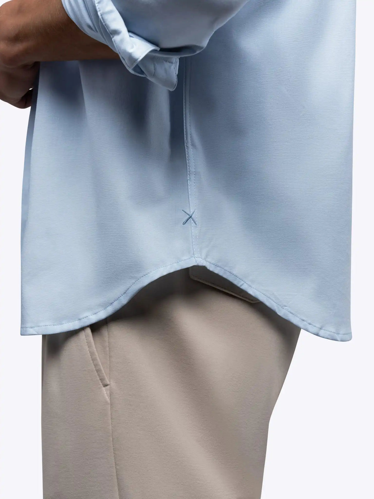 Soho Long Sleeve Button Up | White Signature-fit