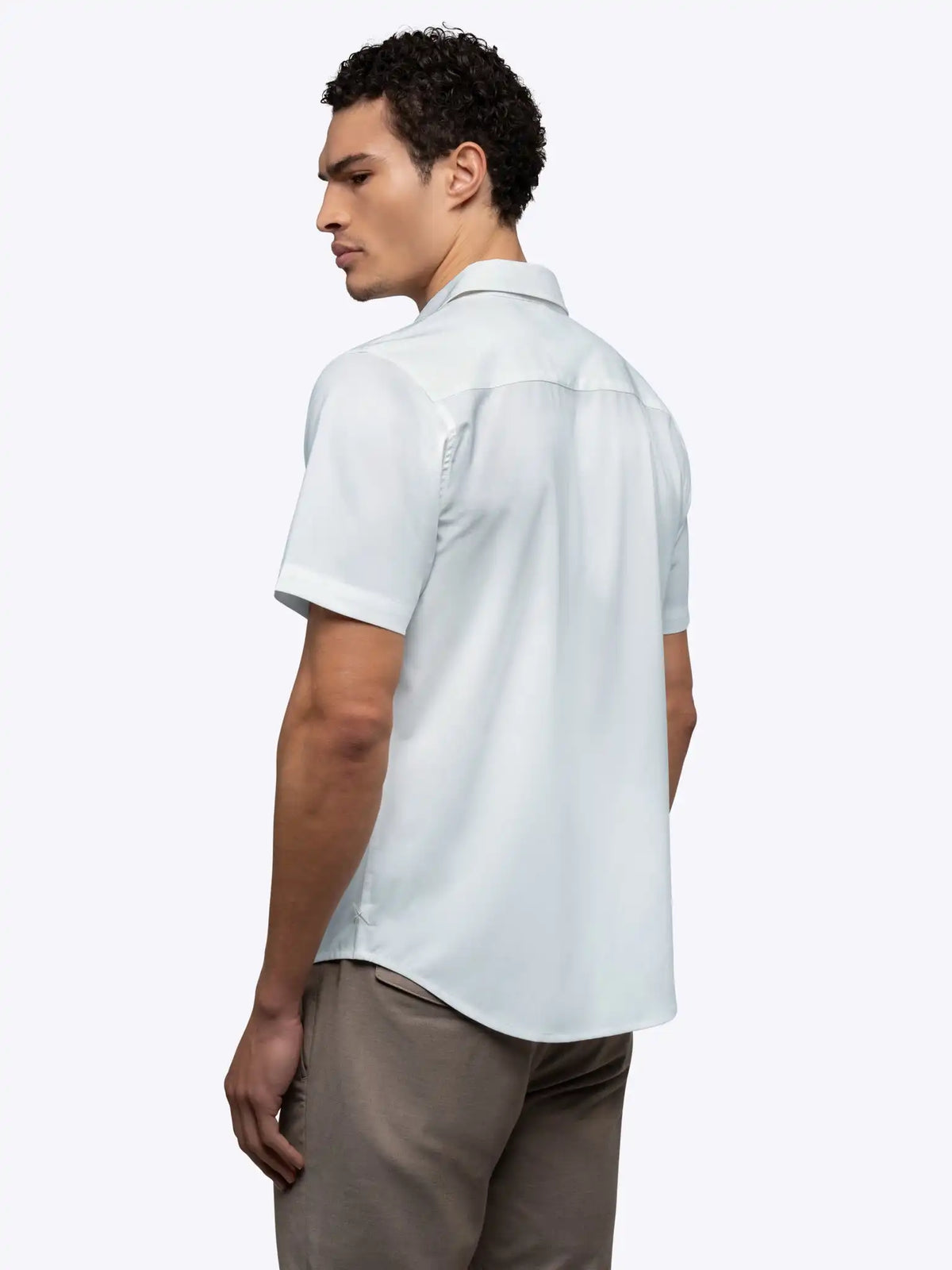 SoHo Short Sleeve Button Up | Oxford Blue Signature-fit