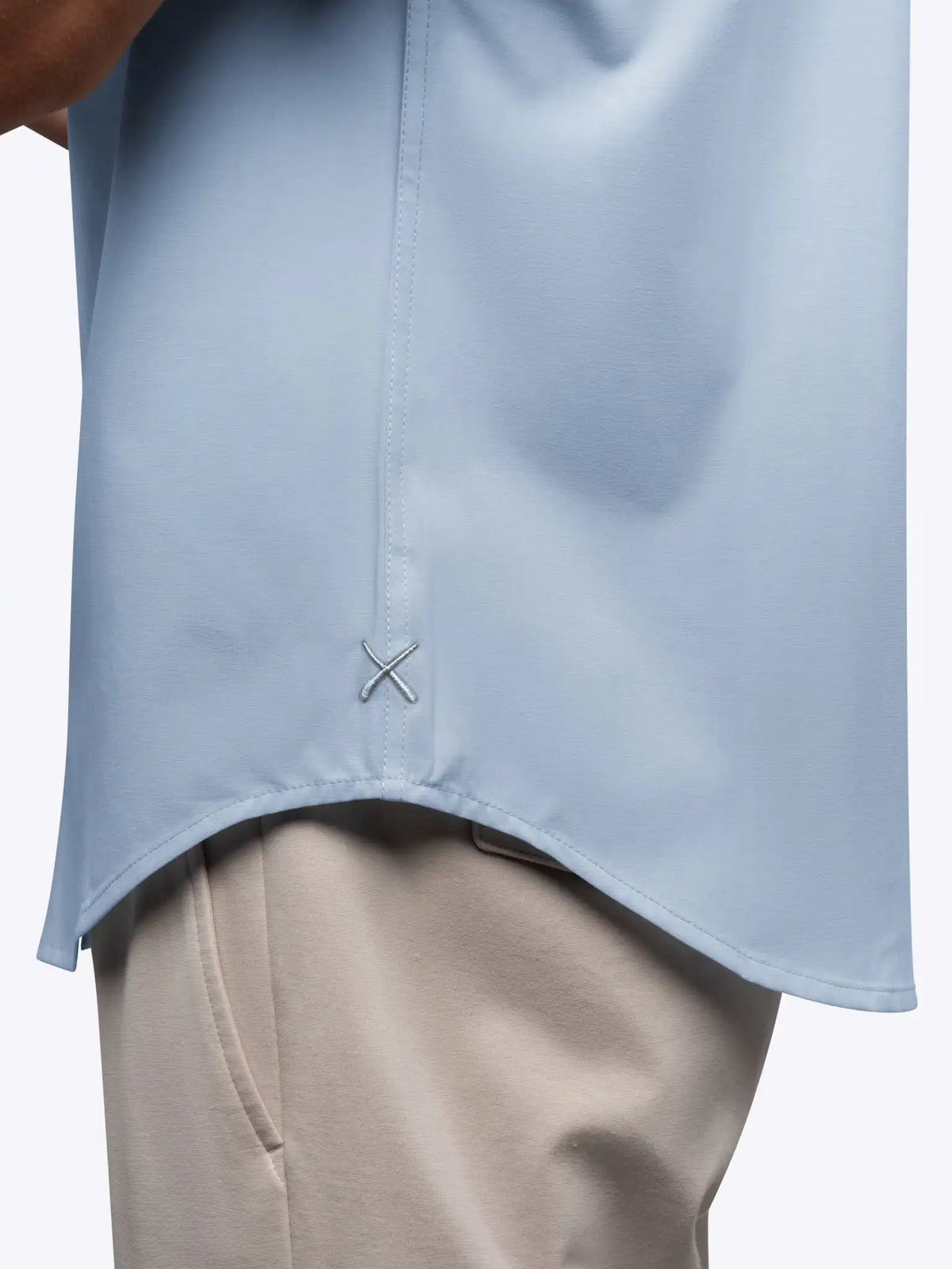 SoHo Short Sleeve Button Up | Oxford Blue Signature-fit