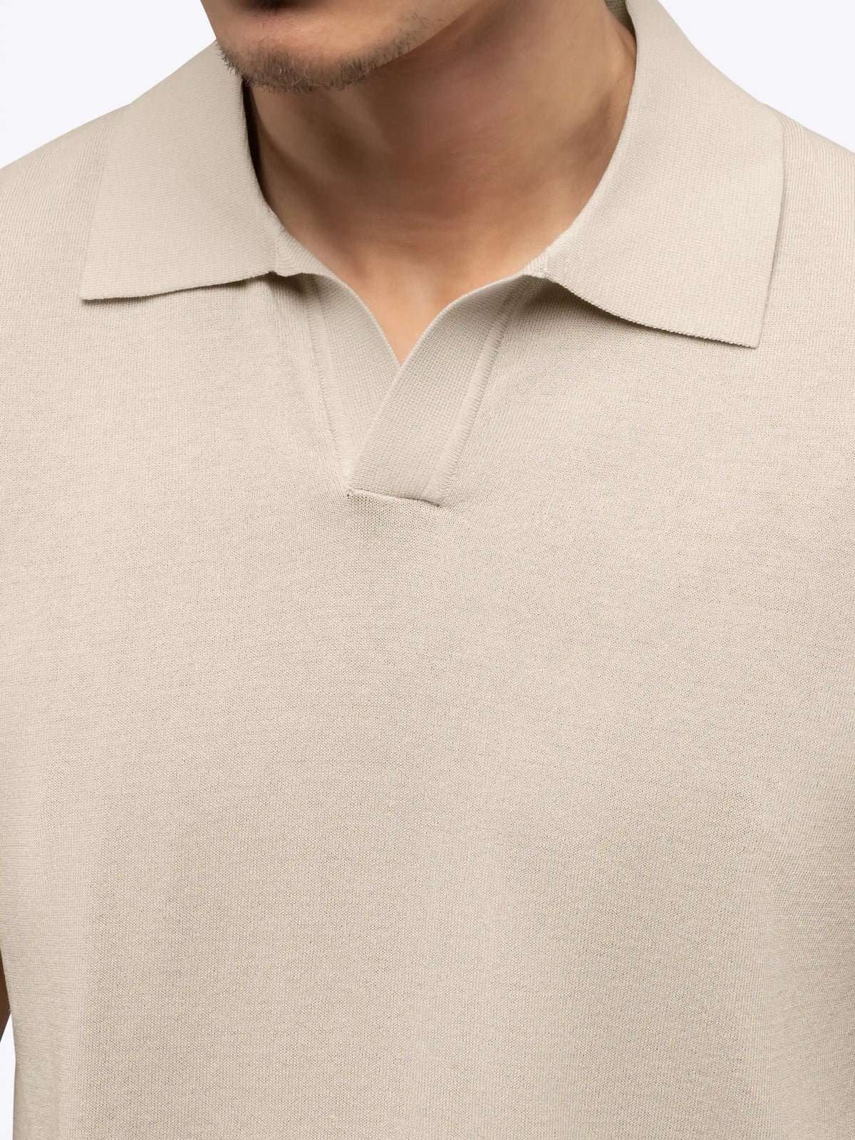 Riviera Knit Polo | Black Signature-Fit