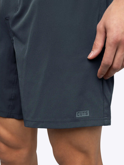 Crossover Active Short 7" Lined | Black Classic-fit