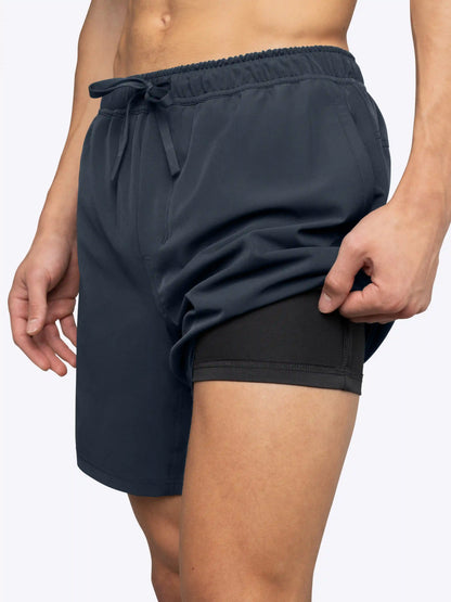 Crossover Active Short 7" Lined | Black Classic-fit