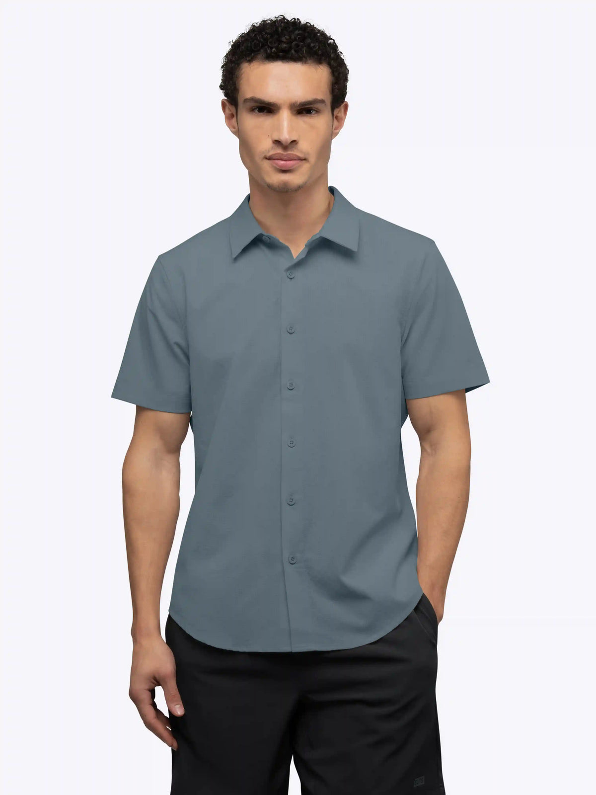 Crossover Button Up | Vapor Signature Fit