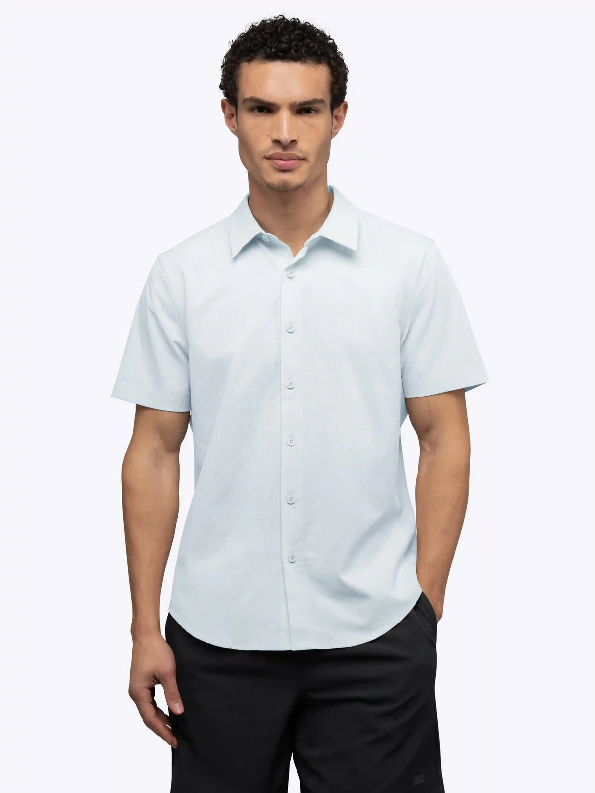 Crossover Button Up | Vapor Signature Fit