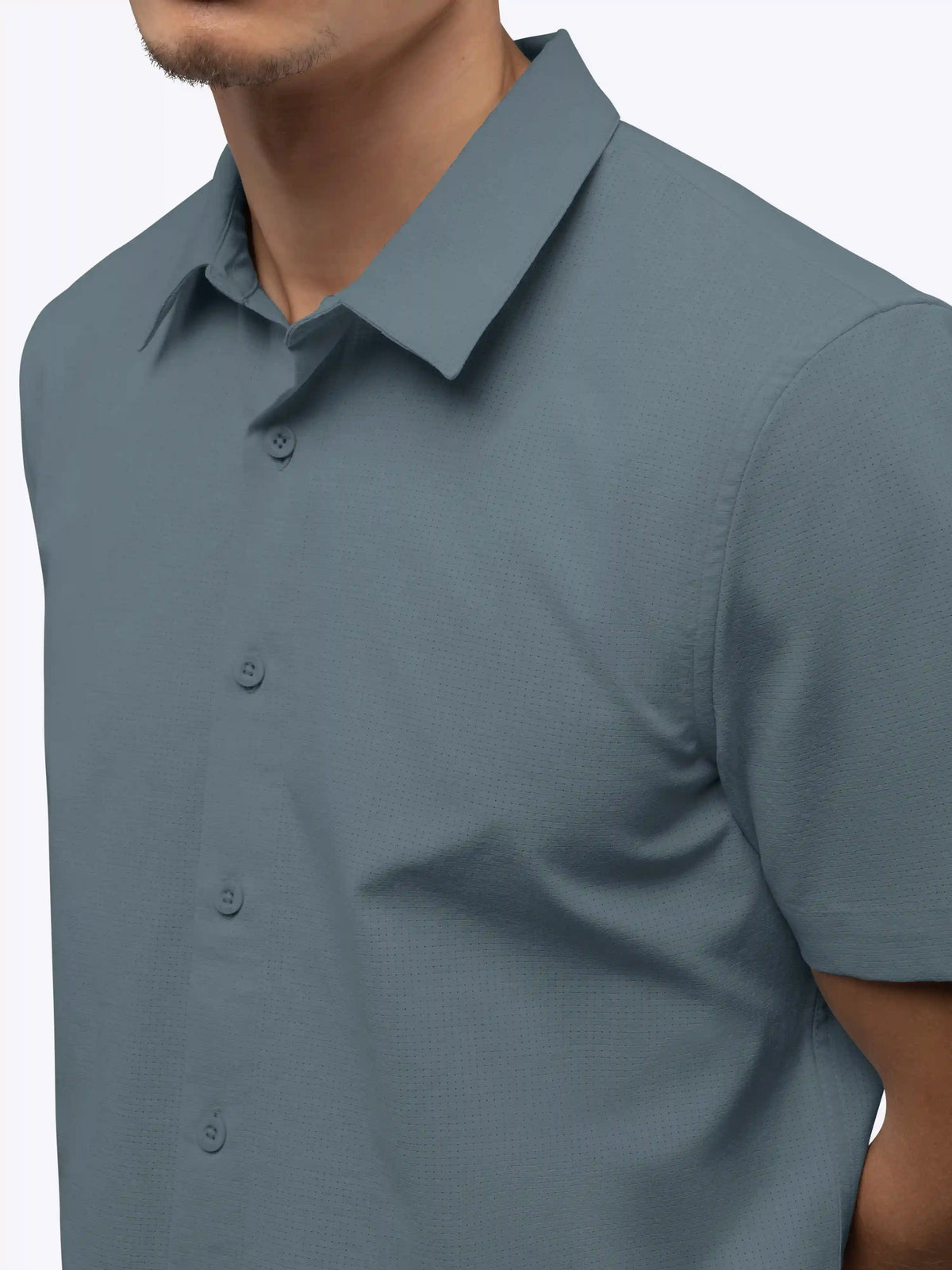 Crossover Button Up | Vapor Signature Fit