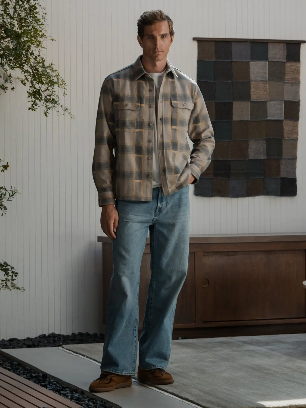 District Heavyweight Overshirt | Asphalt Classic-Fit