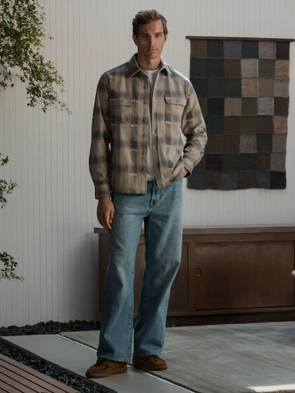 District Heavyweight Overshirt | Asphalt Classic-Fit