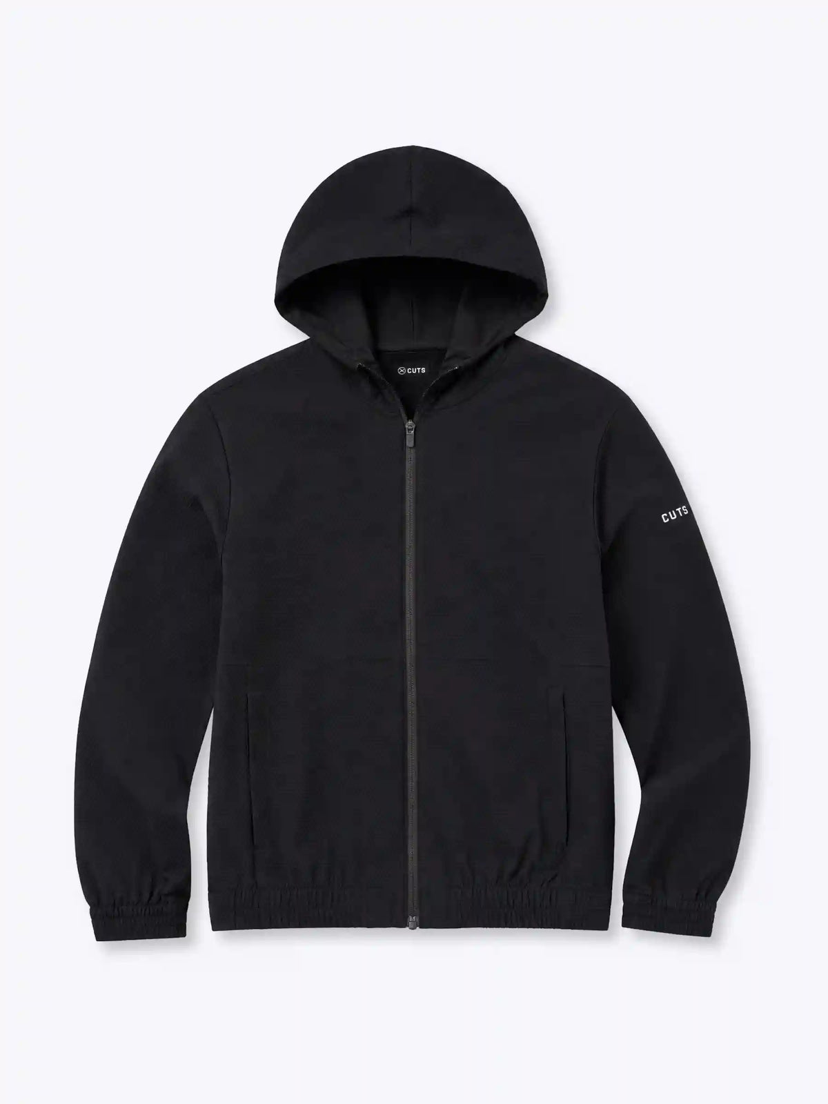 Traverse Textured Jacket | Black