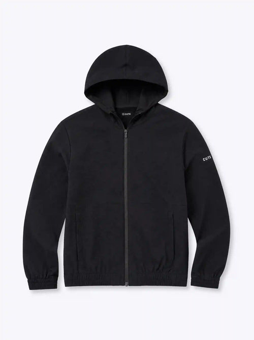 Traverse Textured Jacket | Black