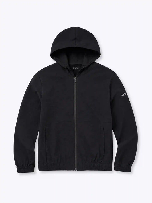 Traverse Textured Jacket | Black
