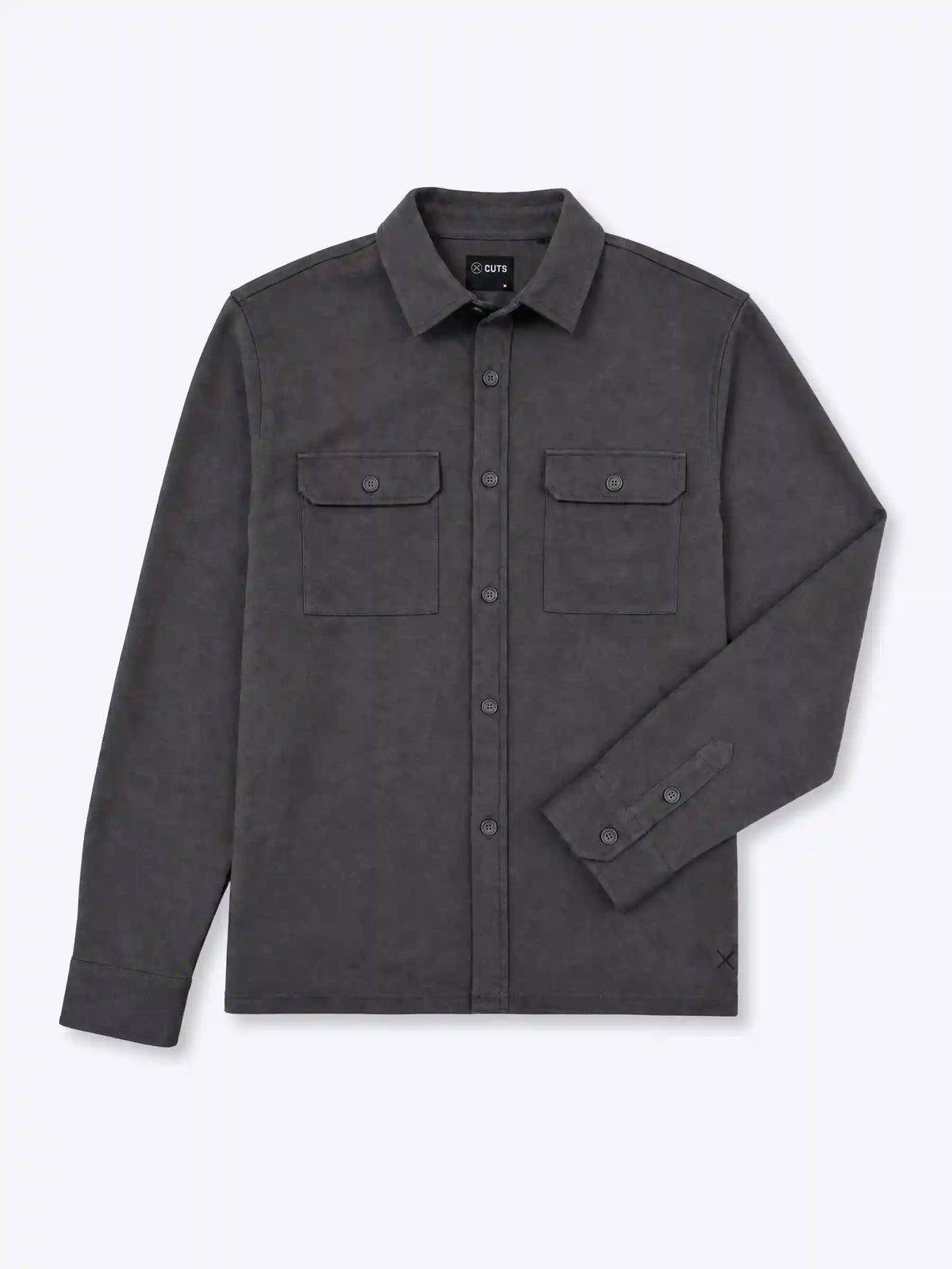 District Heavyweight Overshirt | Asphalt Classic-Fit