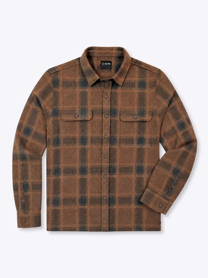 District Heavyweight Overshirt | Asphalt Classic-Fit