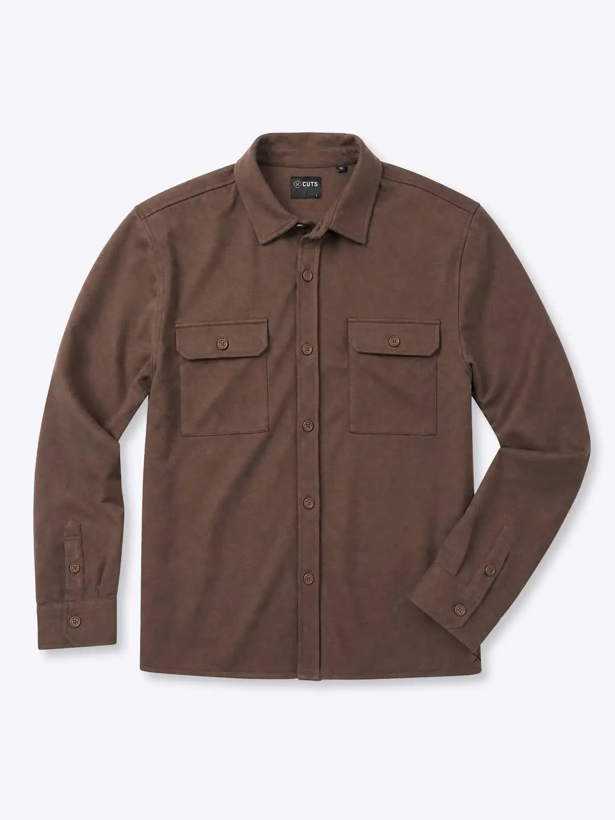 District Heavyweight Overshirt | Asphalt Classic-Fit