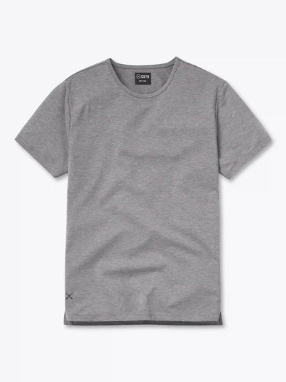 AO Split-Hem Tee | Black Signature-fit PYCA Pro®