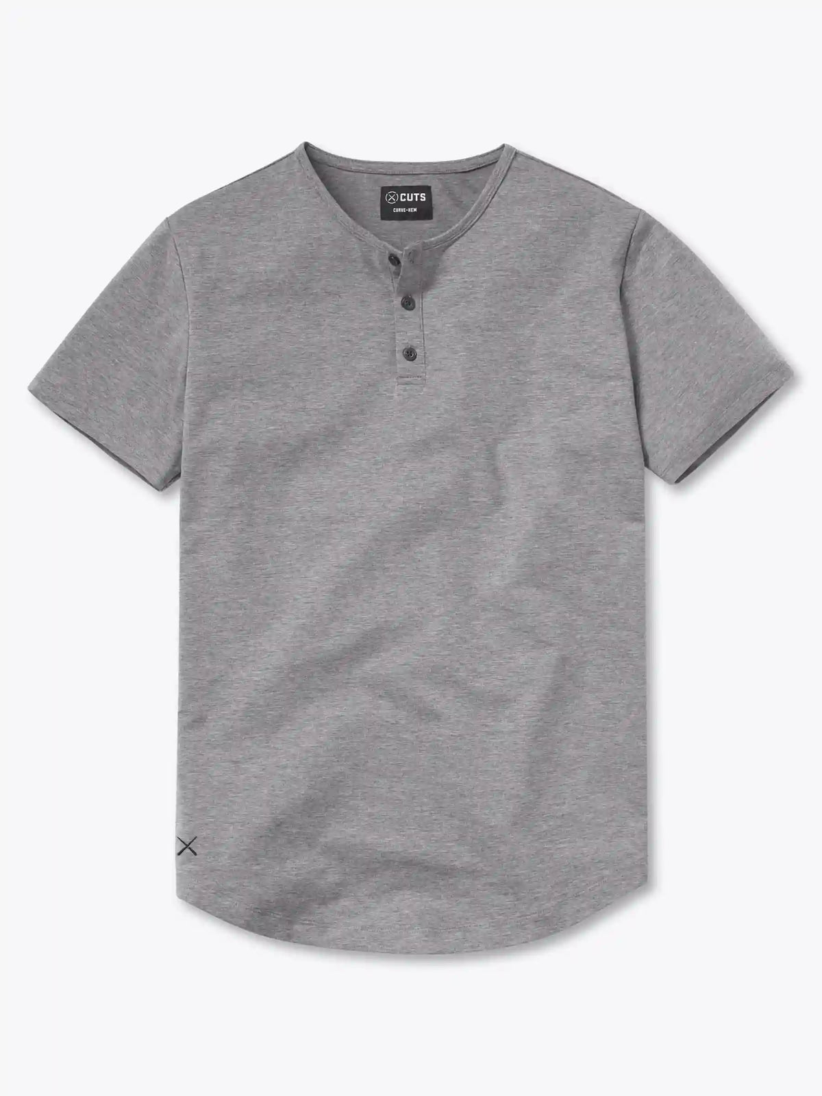AO Henley Curve-Hem | Black Signature-fit PYCA Pro®