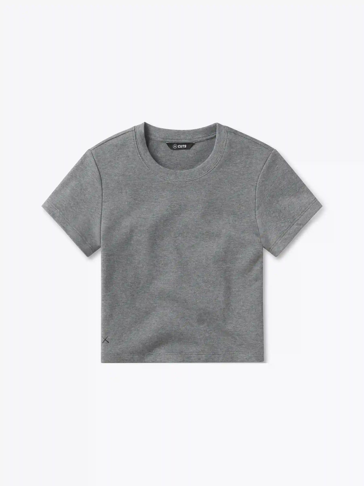Tomboy Tee Cropped | Black Slim-fit Tomboy-Cotton™