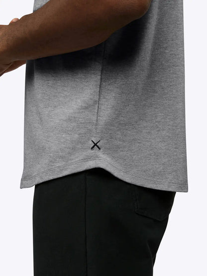 AO Henley Curve-Hem | Black Signature-fit PYCA Pro®