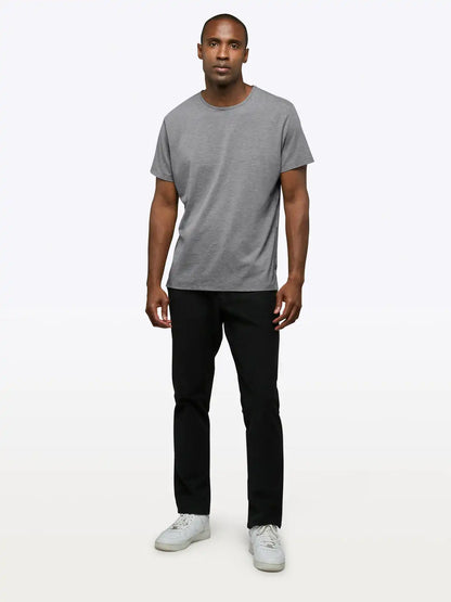 AO Split-Hem Tee | Black Signature-fit PYCA Pro®