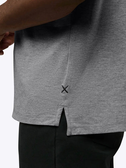 AO Split-Hem Tee | Black Signature-fit PYCA Pro®