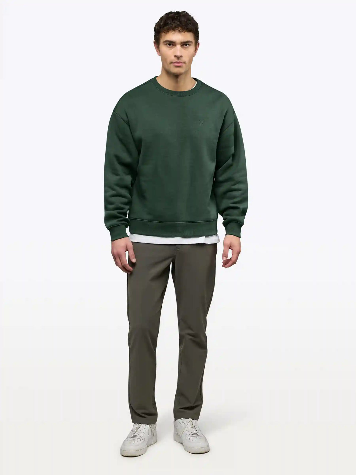 Divine Fleece Pullover | Parchment Classic-fit