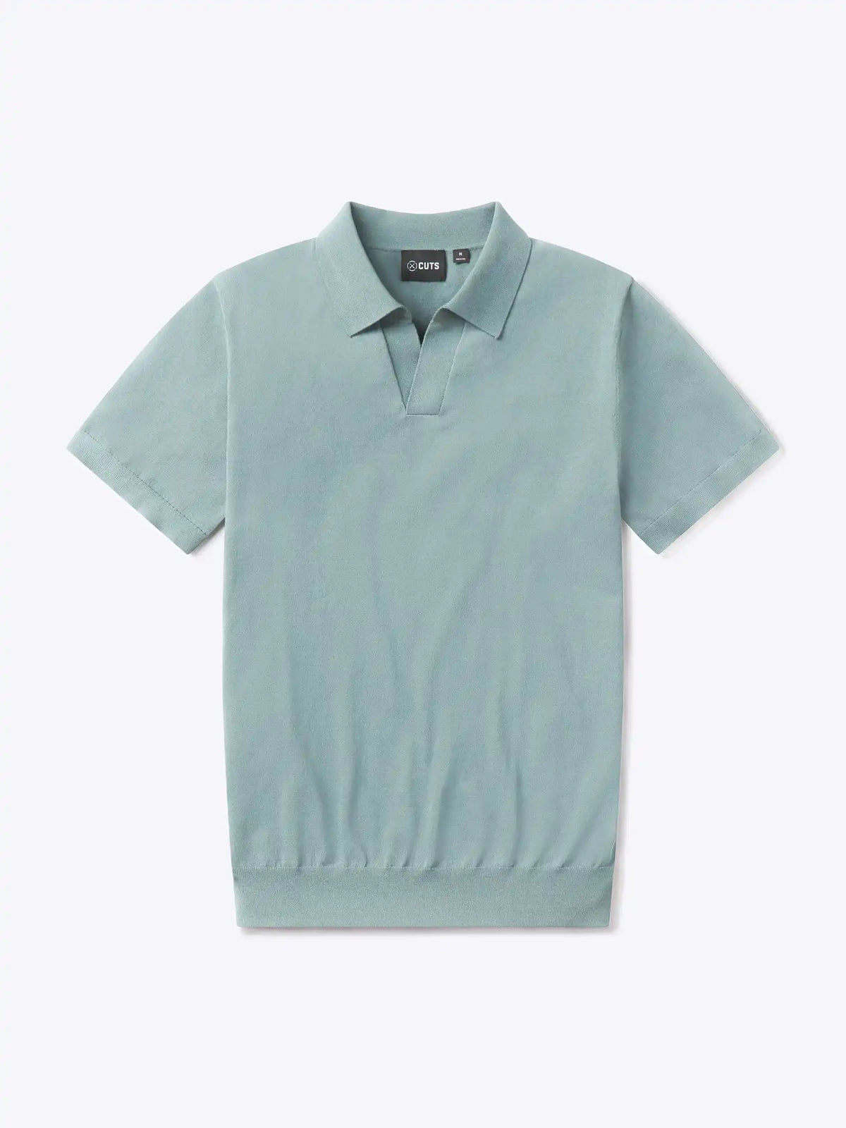 Riviera Knit Polo | Black Signature-Fit