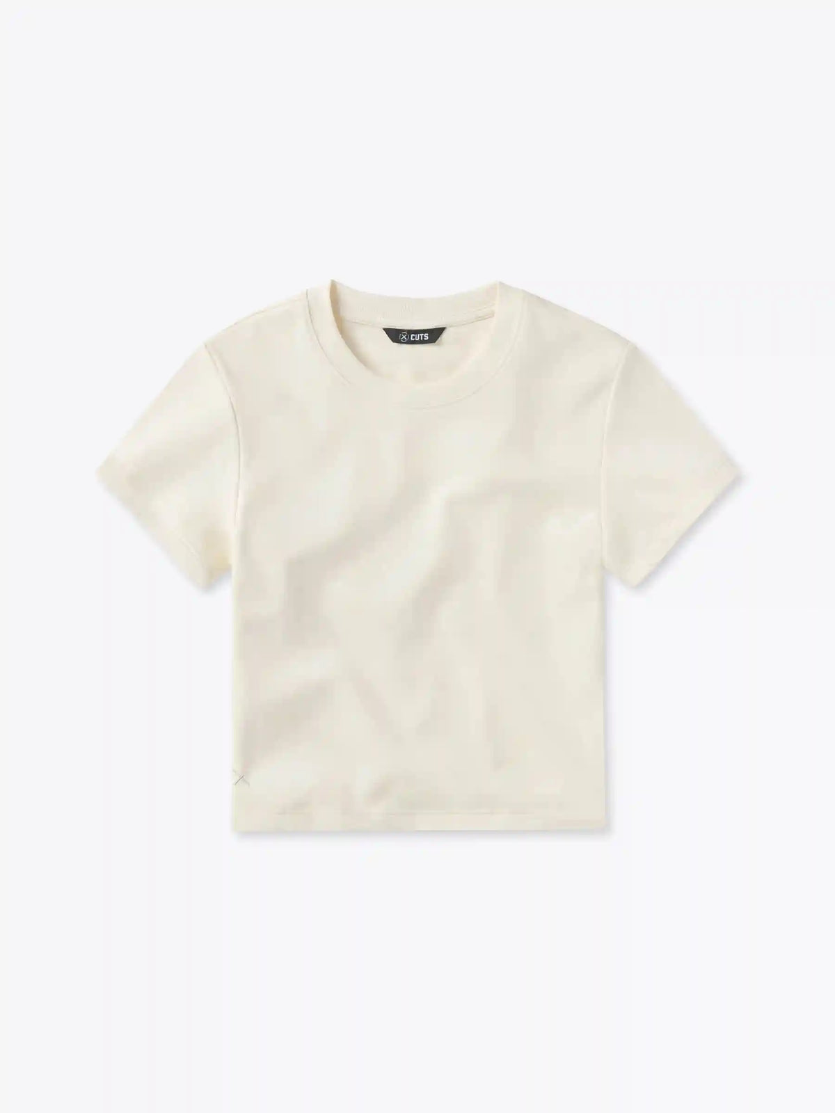 Tomboy Tee Cropped | Black Slim-fit Tomboy-Cotton™