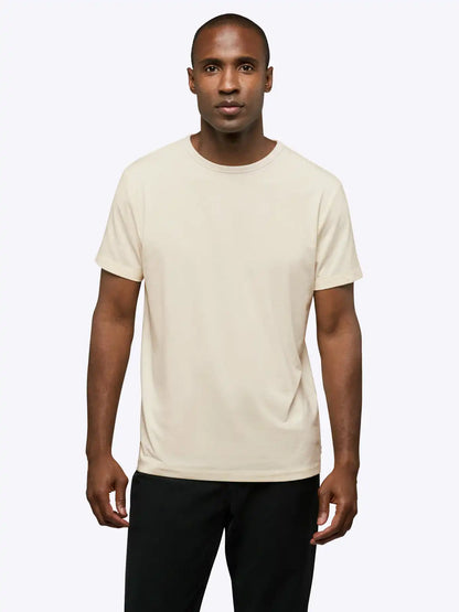 AO Forever Tee | White Classic-Fit PYCA Pro®