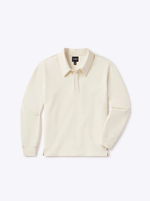 Hyperloop Rugby Polo | Ivory Signature-Fit