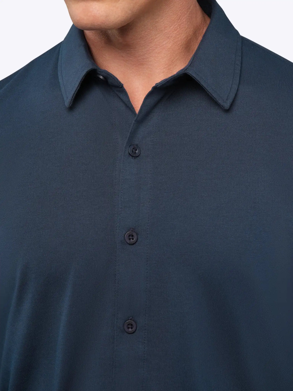 AO Long Sleeve Button Up | White Signature-Fit PYCA Pro®