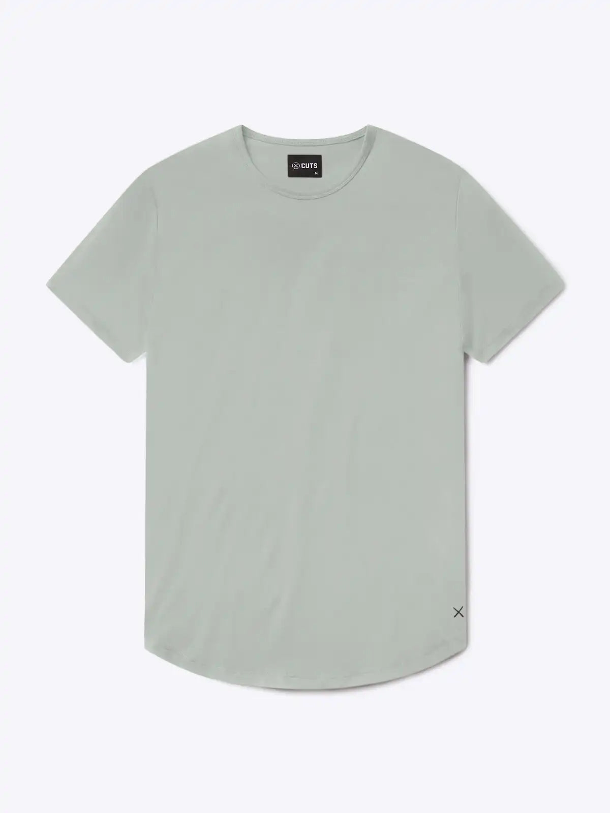 AO Curve-Hem Tee | White Signature-fit PYCA Pro®