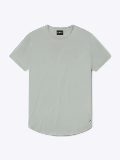 AO Curve-Hem Tee | White Signature-fit PYCA Pro®