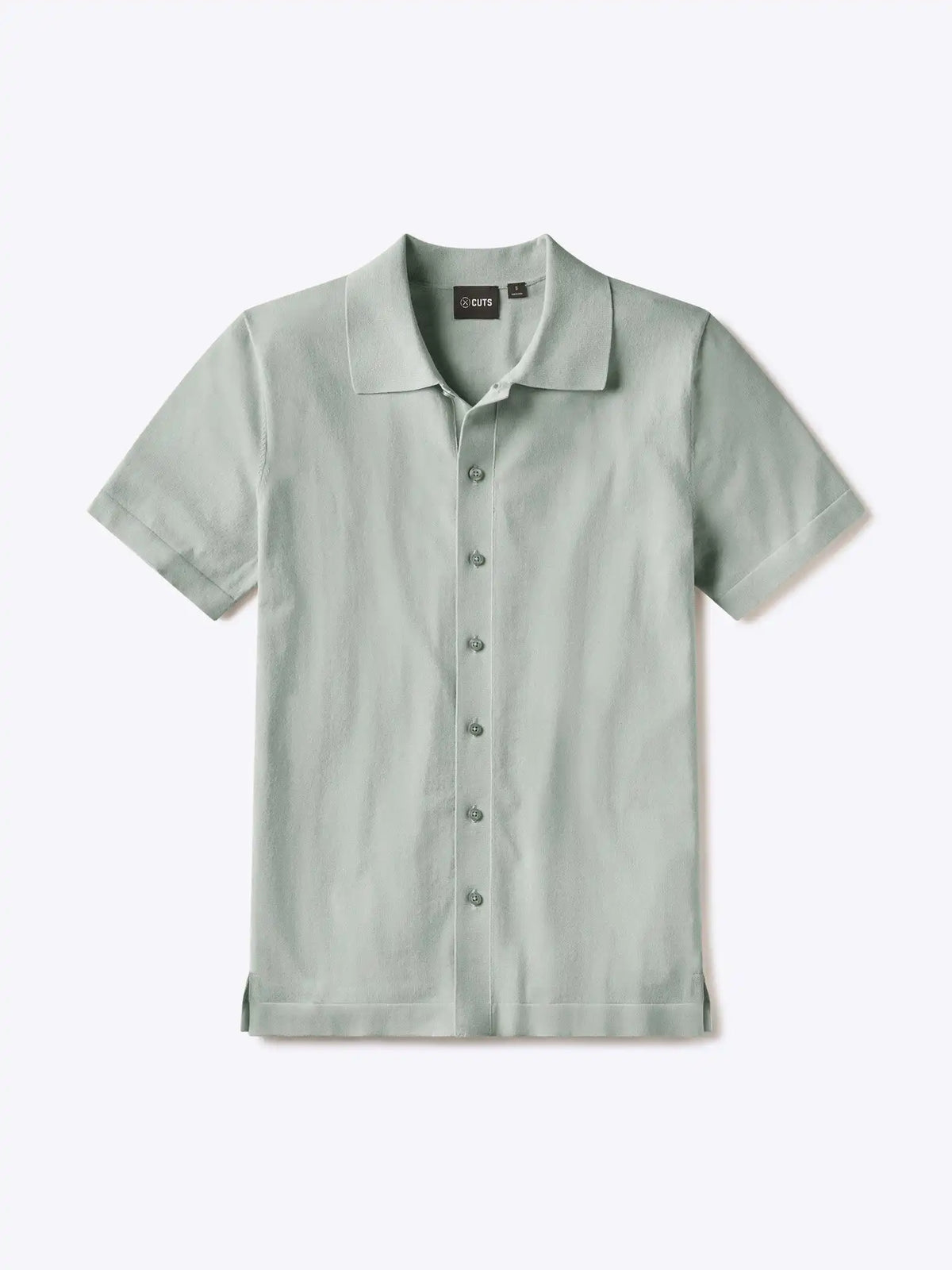 Riviera Knit Button Up | Burnt Oak Signature-Fit