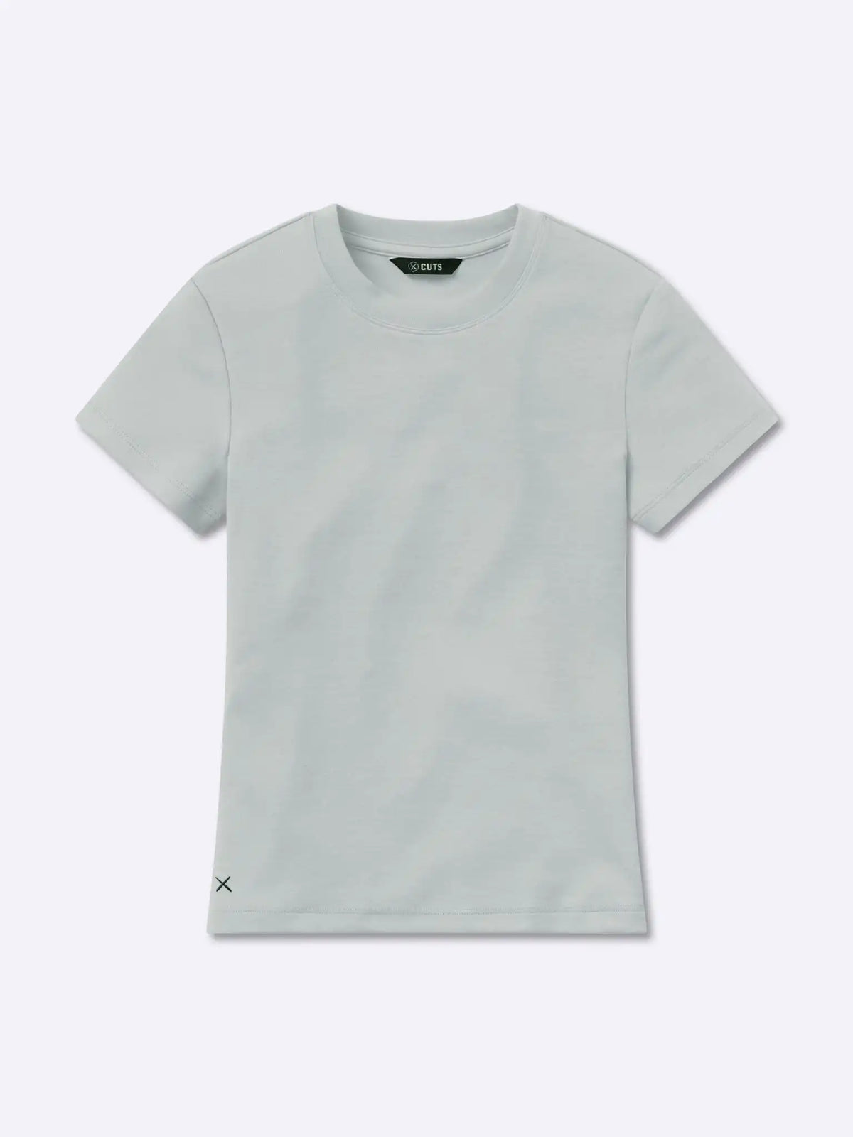 Tomboy Tee | White Slim-Fit Tomboy-Cotton™