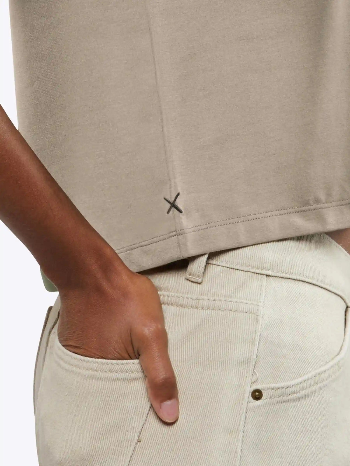 Almost Friday Tee | White Classic-fit PYCA Pro®
