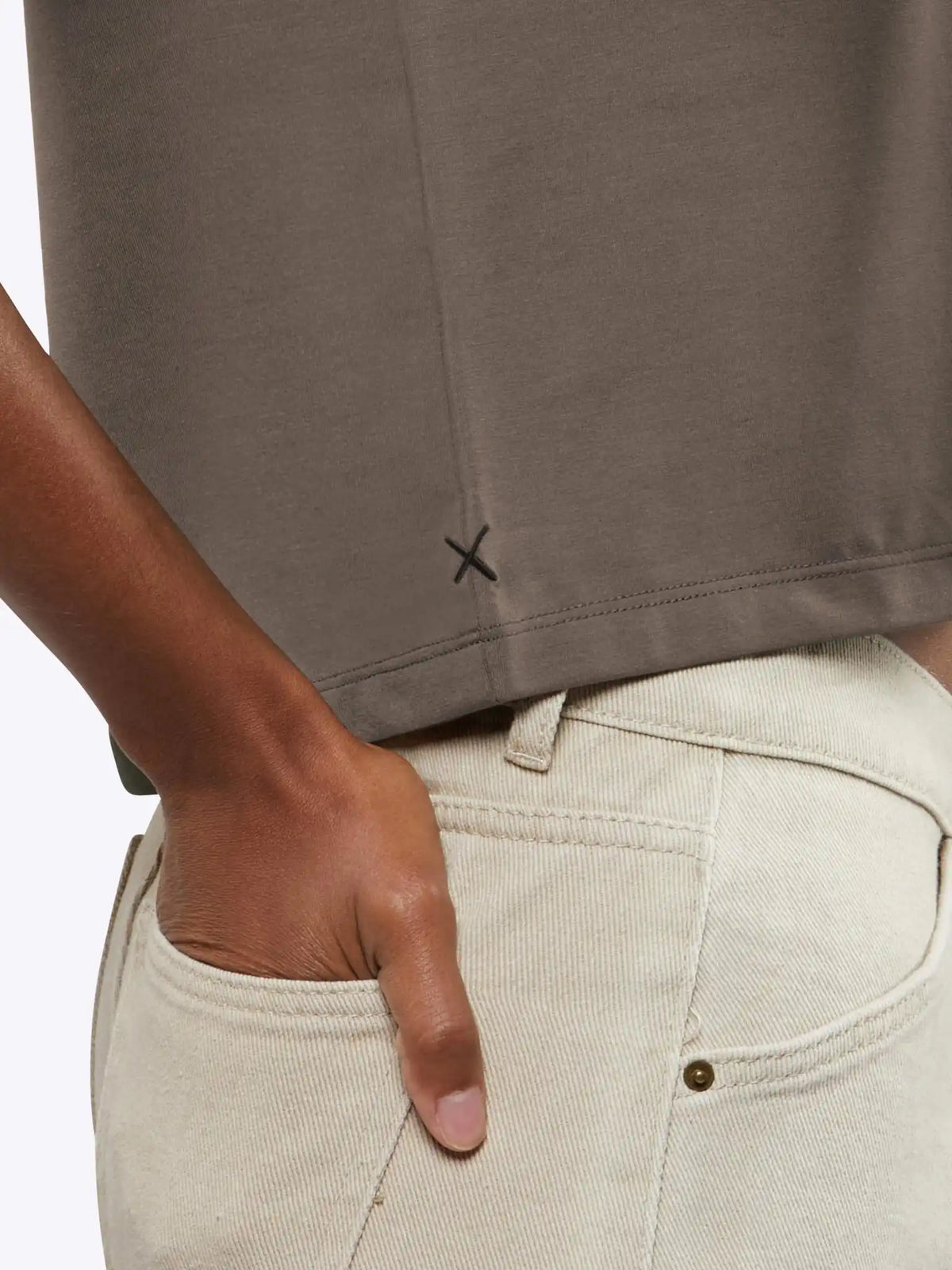 Almost Friday Tee | White Classic-fit PYCA Pro®