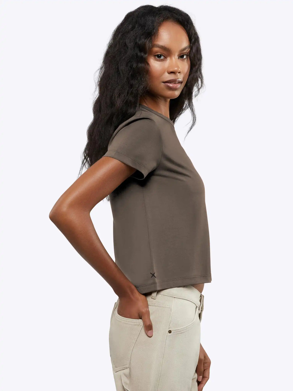 Almost Friday Tee | White Classic-fit PYCA Pro®