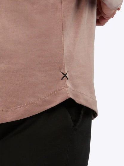 AO Long Sleeve Curve-Hem Tee | Black Signature-fit PYCA Pro®