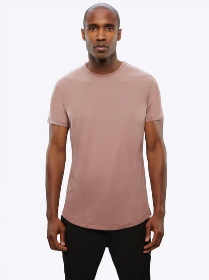 AO Curve-Hem Tee | White Signature-fit PYCA Pro®