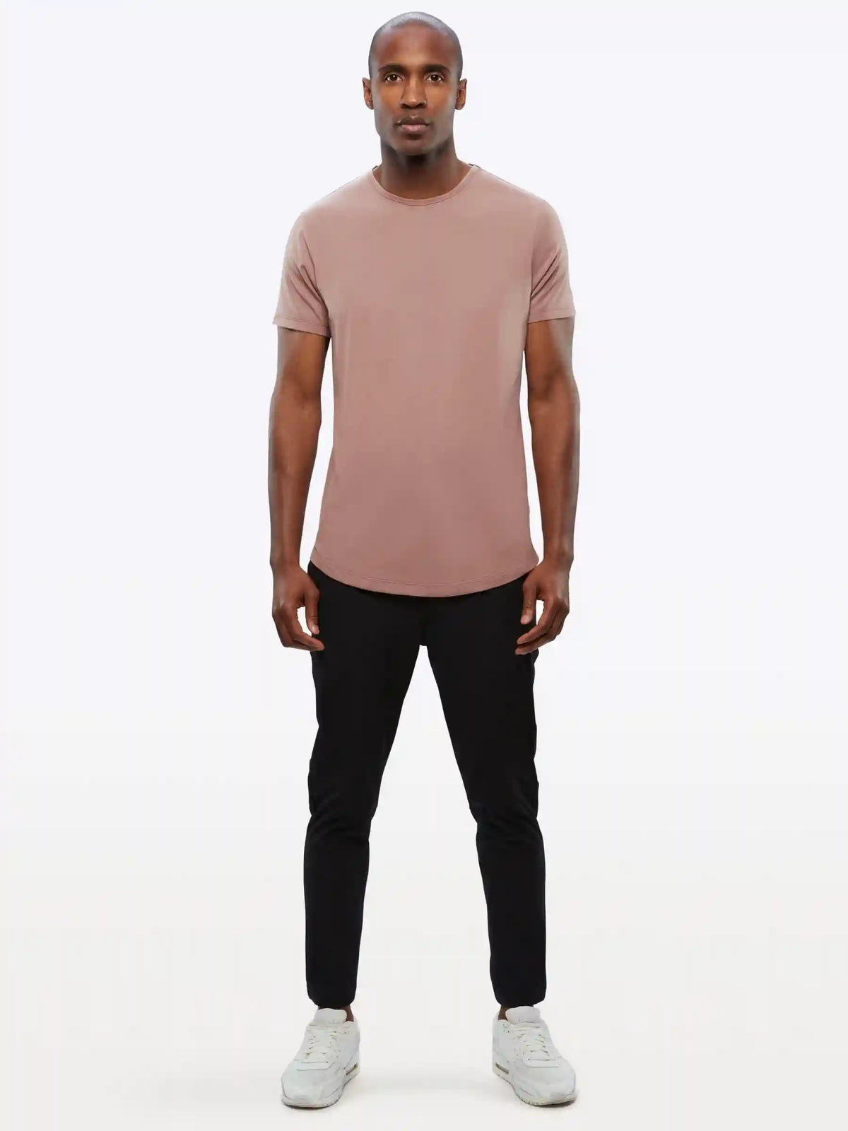 AO Curve-Hem Tee | White Signature-fit PYCA Pro®