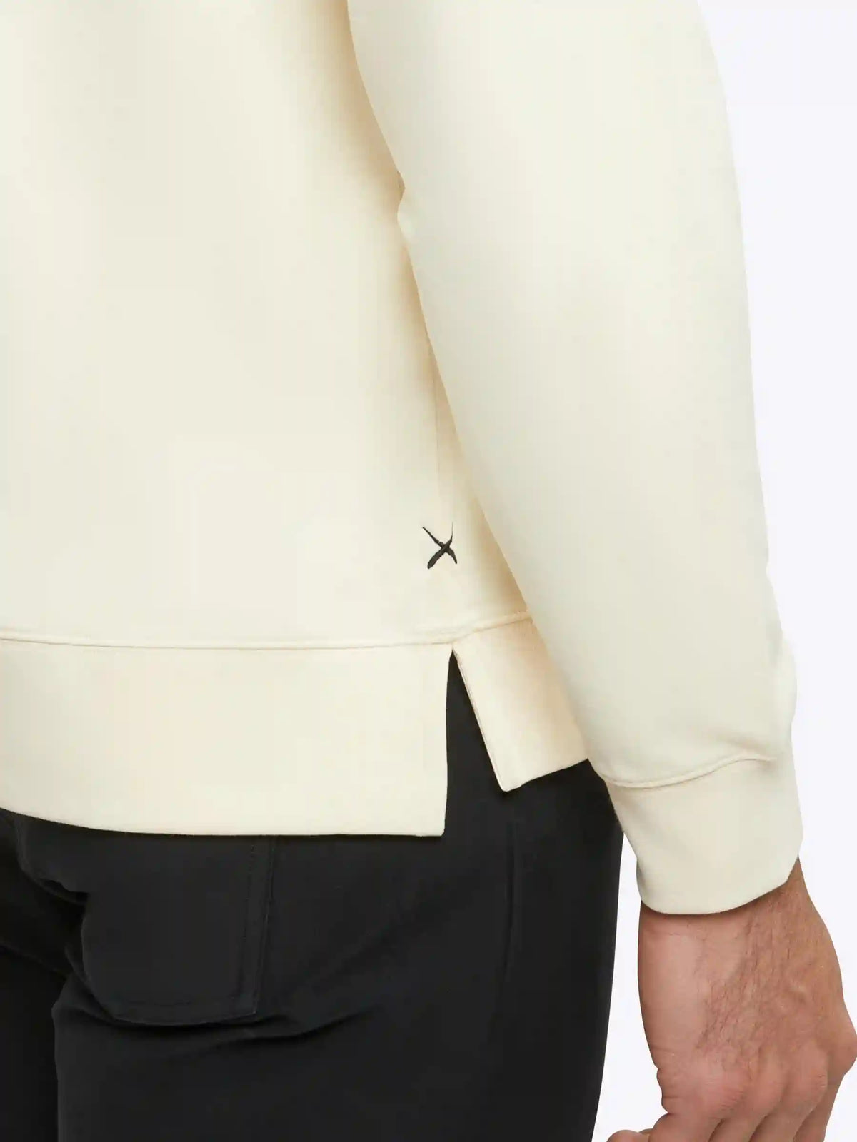Hyperloop Pullover Split-Hem | Heather Grey Signature-fit