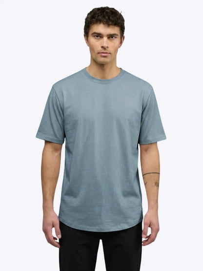 Featherlight Pima Tee | Ocean Storm Signature-fit