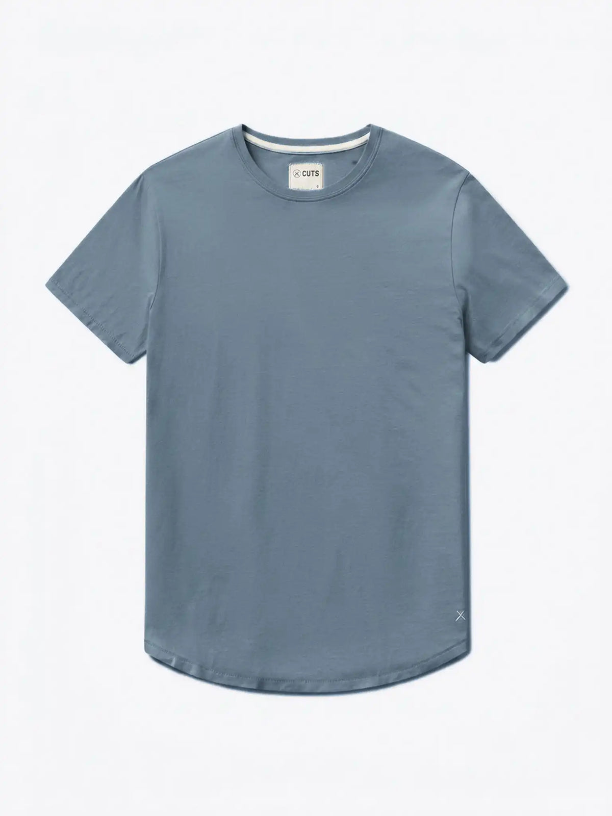 Featherlight Pima Tee | Ocean Storm Signature-fit