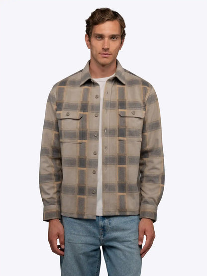 District Heavyweight Overshirt | Asphalt Classic-Fit