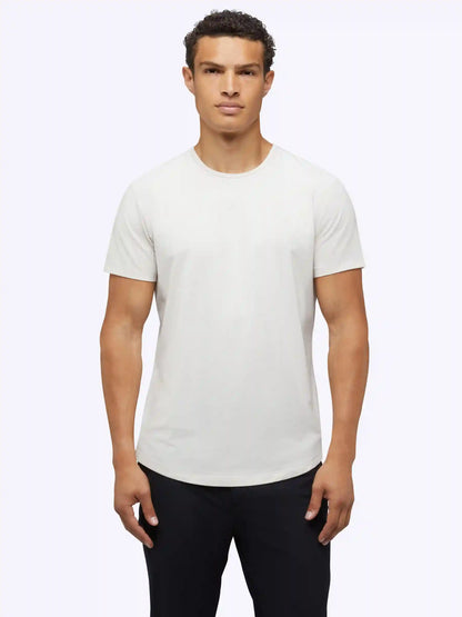 AO Curve-Hem Tee | White Signature-fit PYCA Pro®